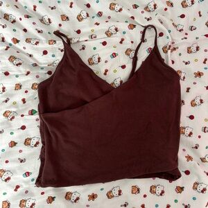 Aerie Brown Tank Top